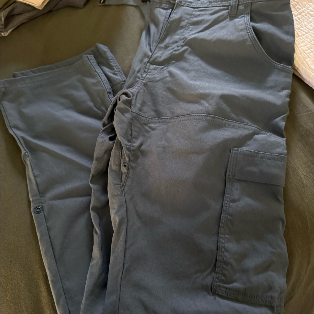 Prana Men's Cargo Pants in Slate/Charcoal Blue